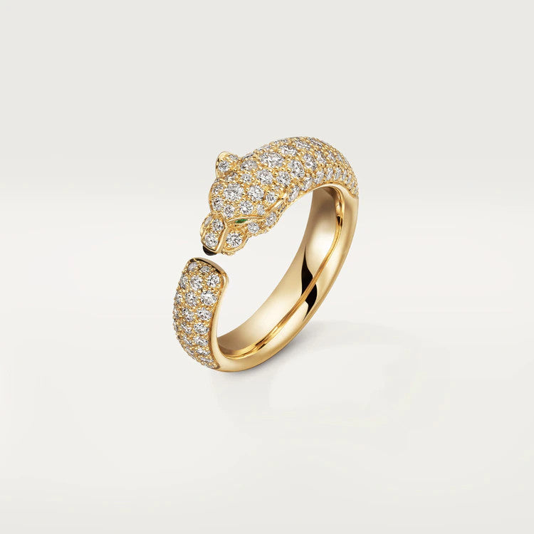 [Kincade Jewelery]PANTHERE PINK GOLD DIAMOND RING